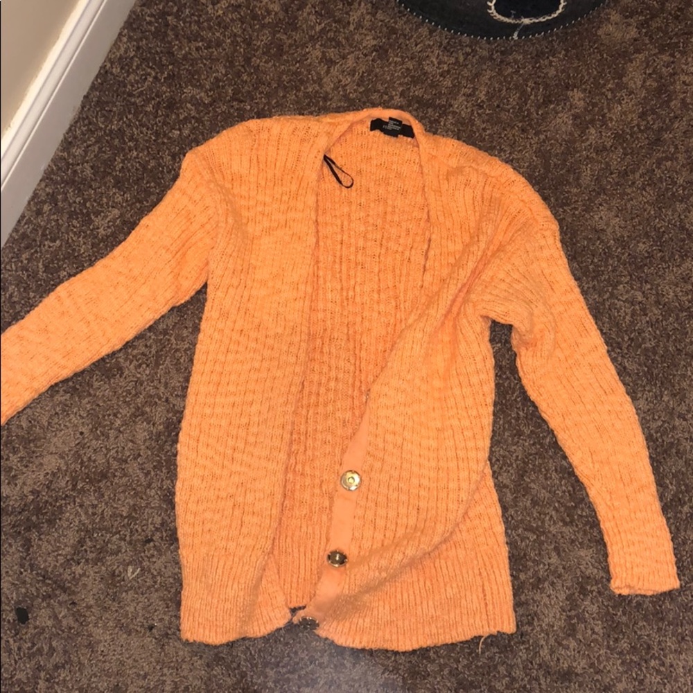 Coral sweater